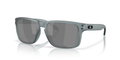Oakley Sonnenbrille Holbrook Polarisiert (Glasfarbe: Prizm black polarized) crystal grau matt - 1 Brille